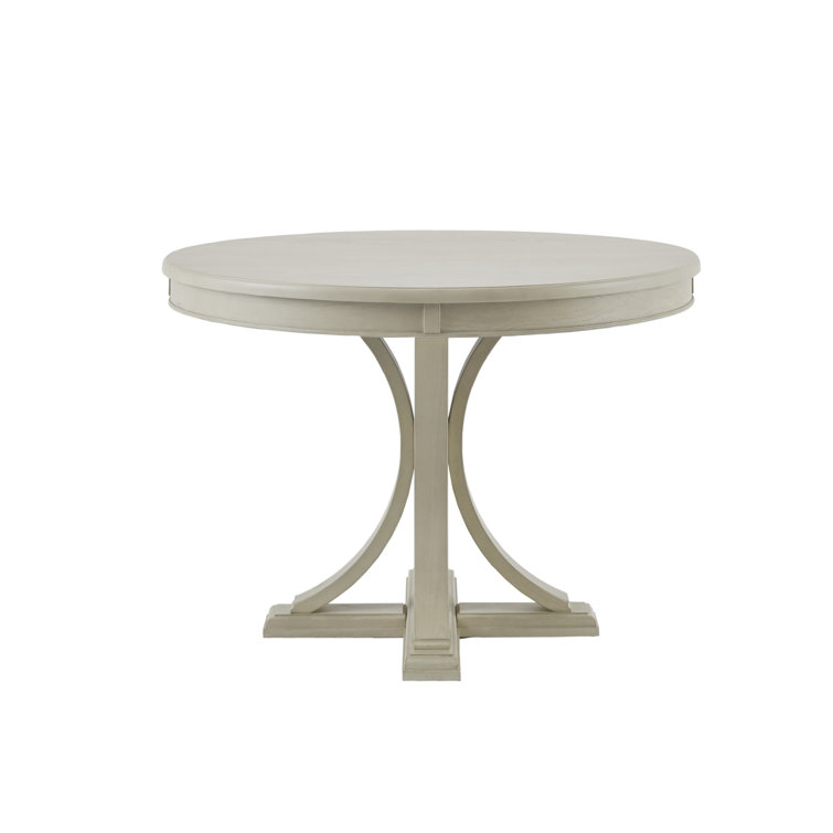 Madison Park Signature Helena Round Wood Pedestal Dining Table